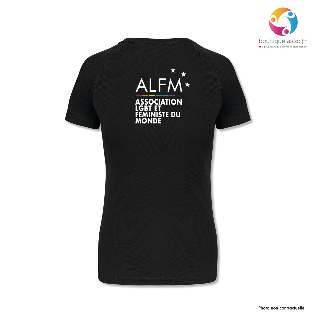 TEE-SHIRT SPORT FEMME - ASSOCIATION LGBT ET FEMINISTE DU MONDE