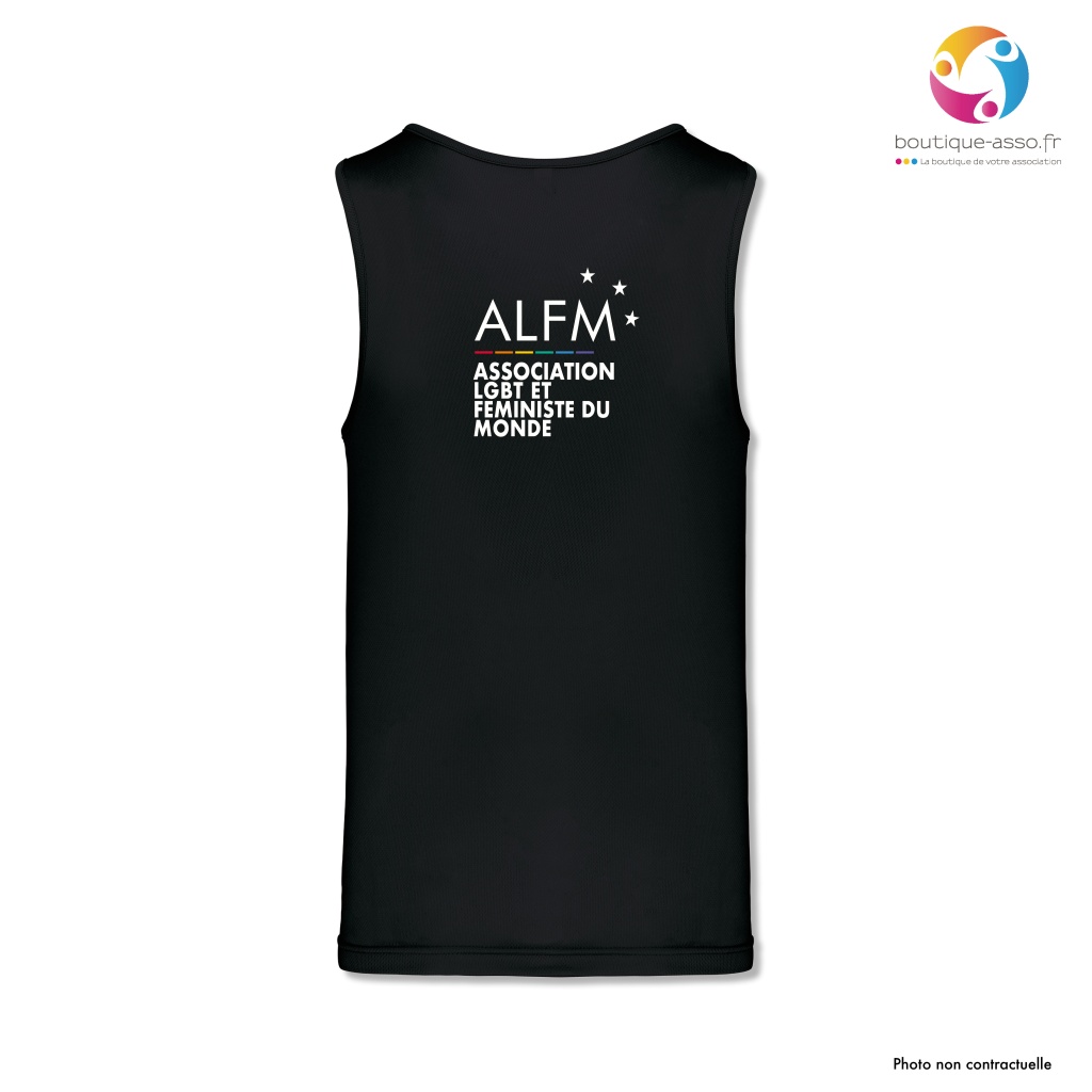 Débardeur sport homme - ASSOCIATION LGBT ET FEMINISTE DU MONDE