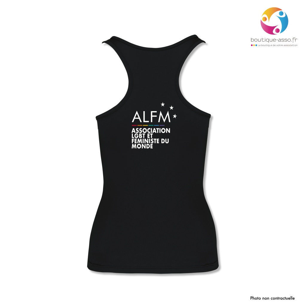 DEBARDEUR SPORT FEMME - ASSOCIATION LGBT ET FEMINISTE DU MONDE