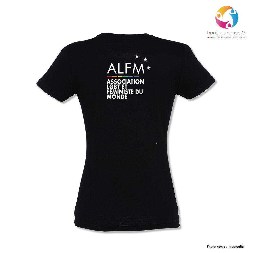 TEE-SHIRT FEMME - ASSOCIATION LGBT ET FEMINISTE DU MONDE