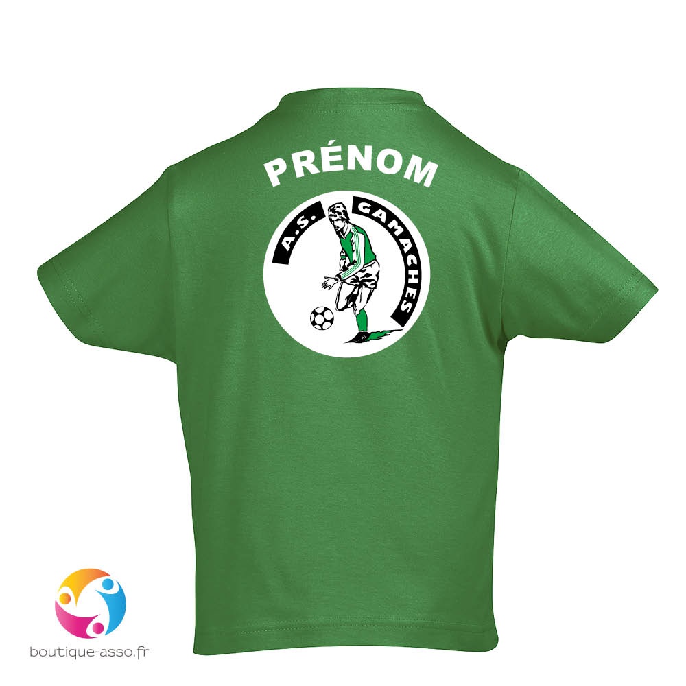 tee-shirt enfant coton - A.S. Gamaches