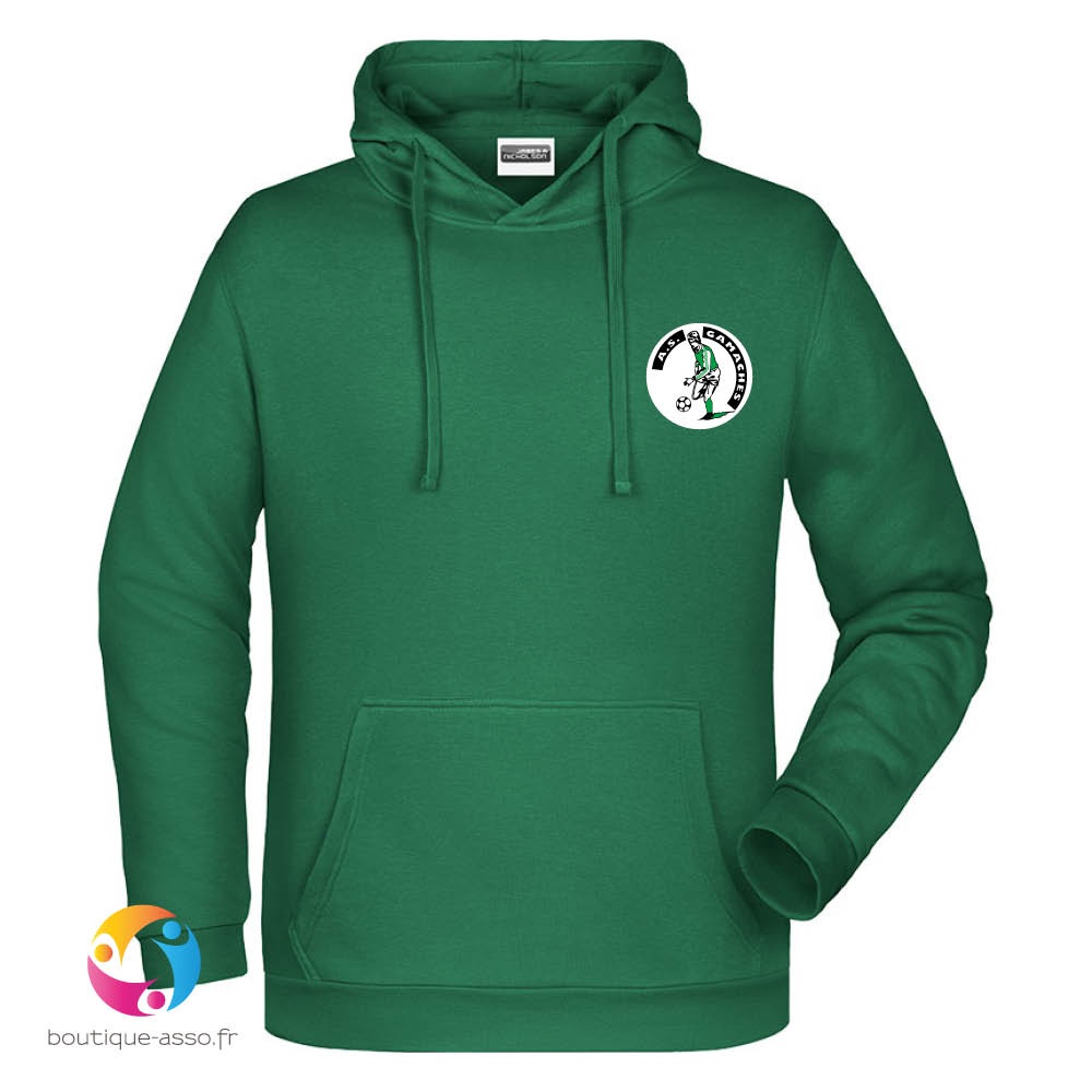 Sweat capuche homme - A.S. Gamaches