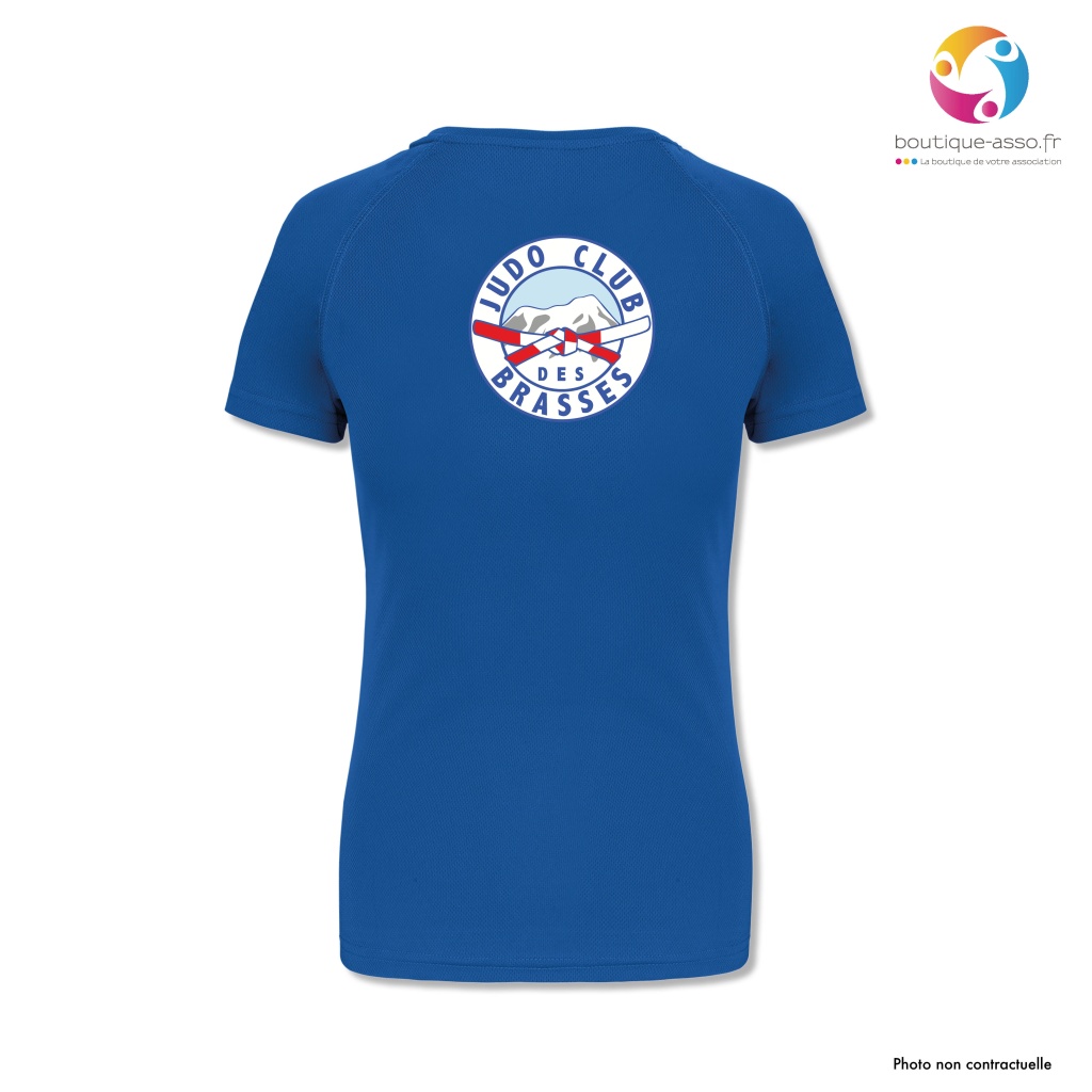 TEE-SHIRT SPORT FEMME - JUDO CLUB DES BRASSES 