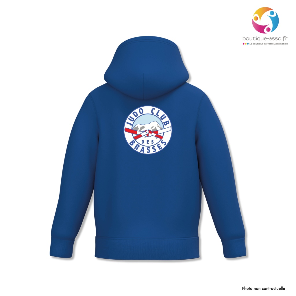 SWEAT CAPUCHE ENFANT - JUDO CLUB DES BRASSES 