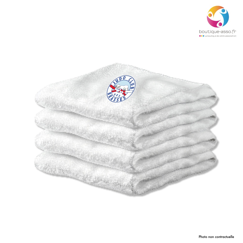 Serviette microfibre personnalisée 50 x 100 cm