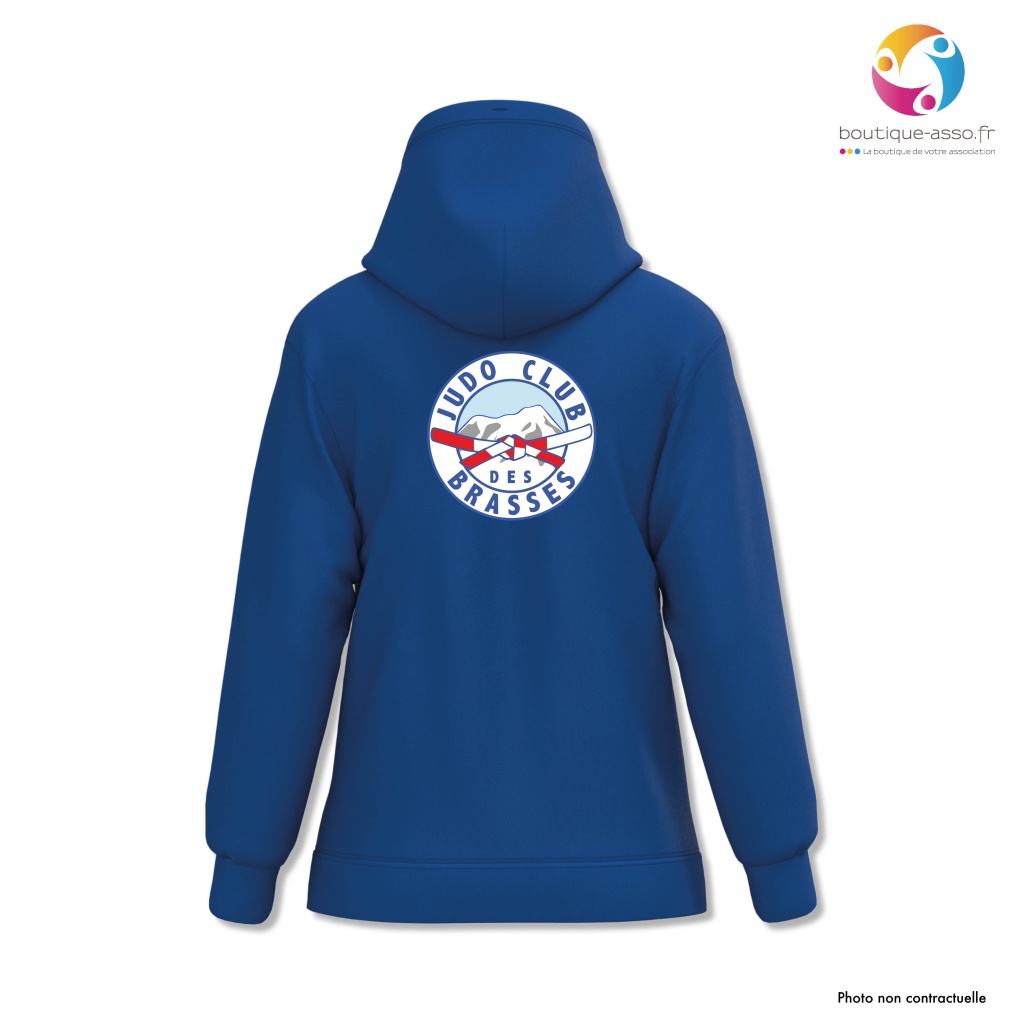 SWEAT CAPUCHE FEMME - JUDO CLUB DES BRASSES 
