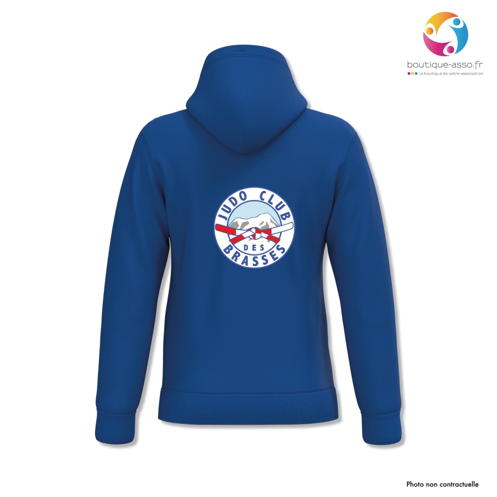SWEAT CAPUCHE HOMME - JUDO CLUB DES BRASSES 