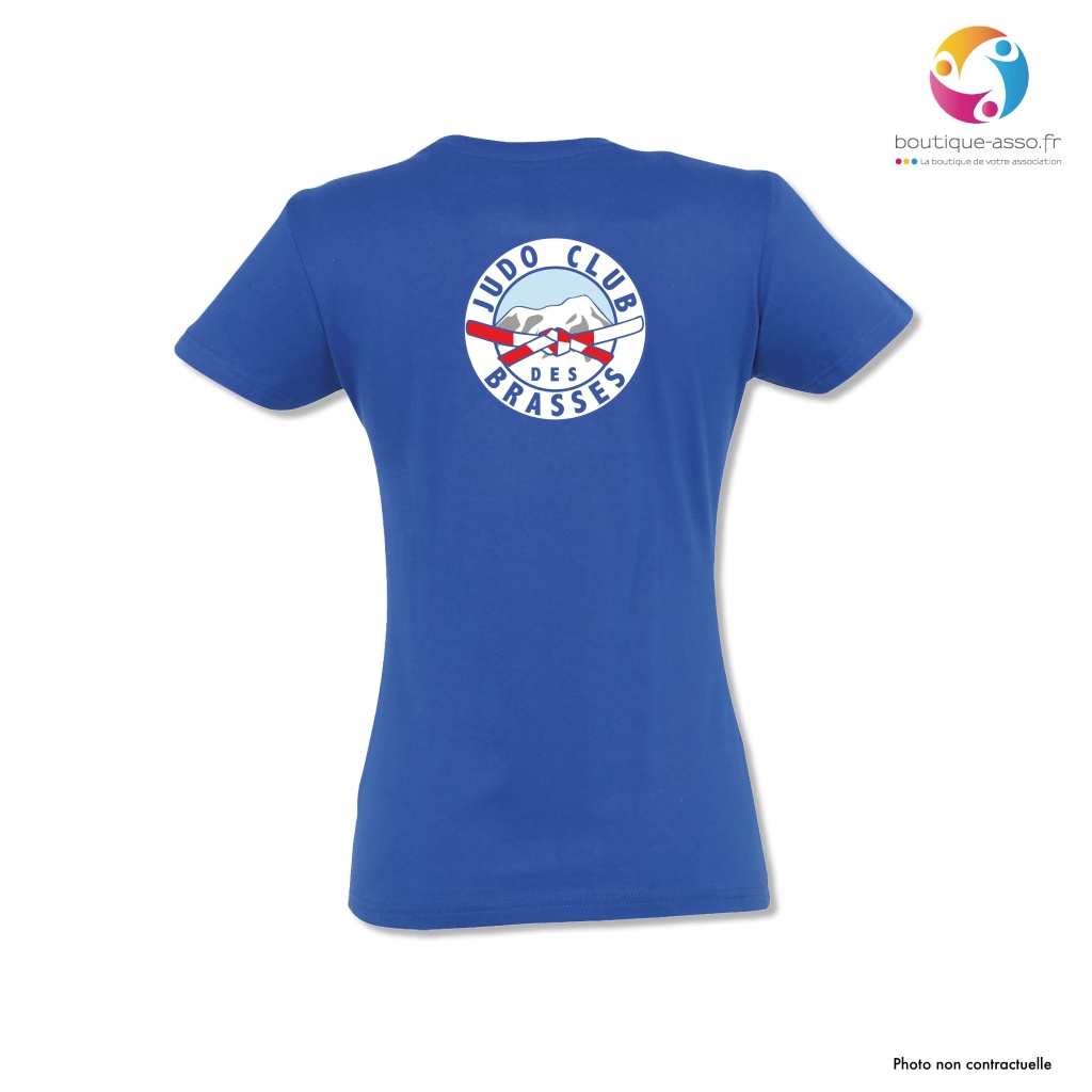 TEE-SHIRT FEMME - JUDO CLUB DES BRASSES 