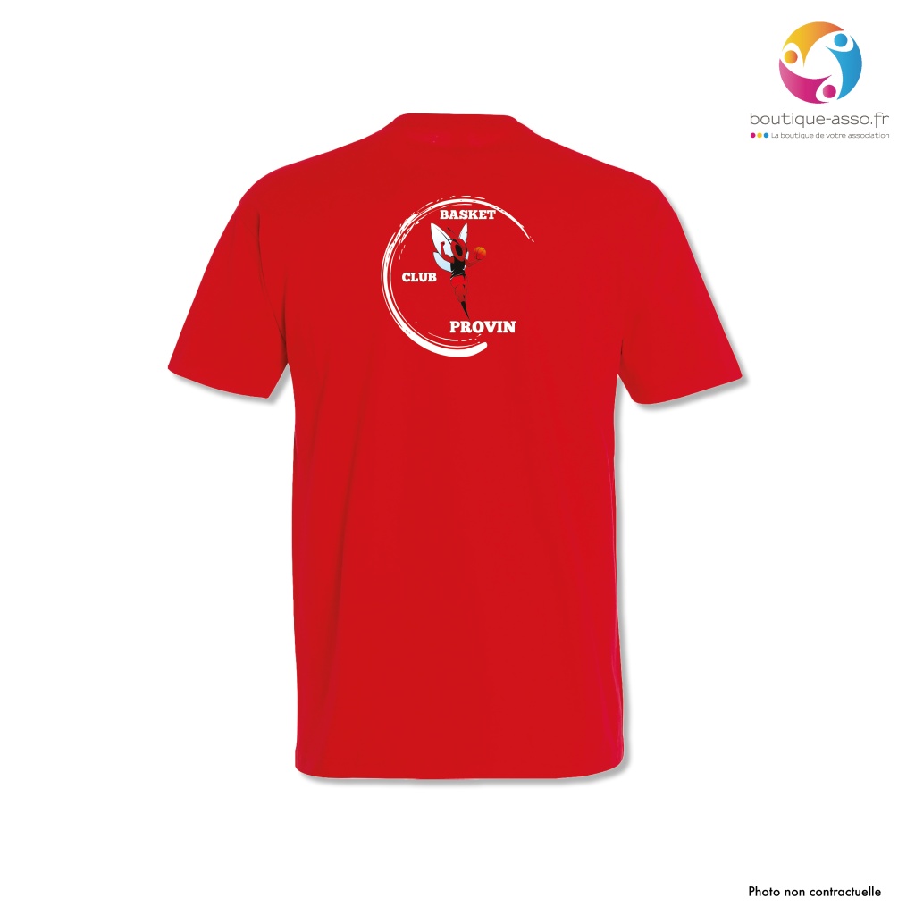 TEE-SHIRT HOMME - BASKET CLUB PROVIN