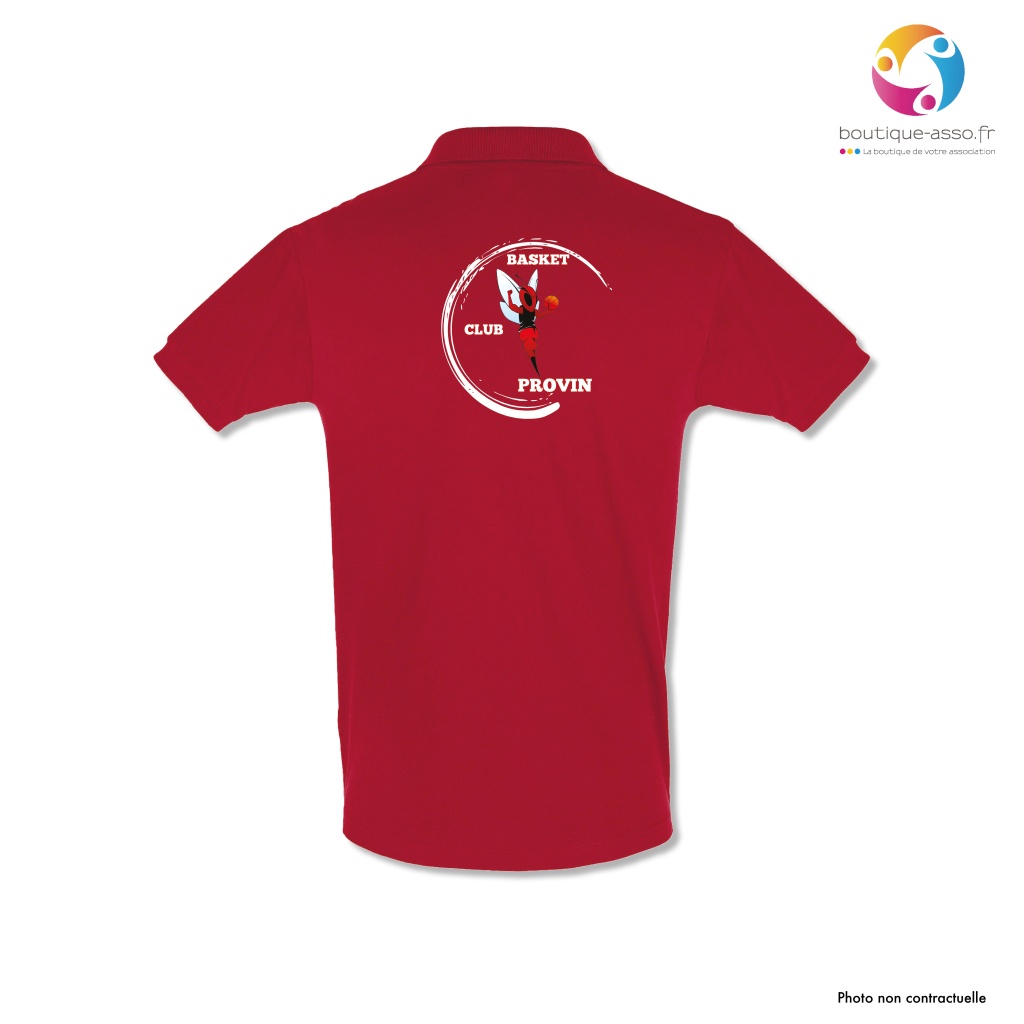 POLO HOMME - BASKET CLUB PROVIN