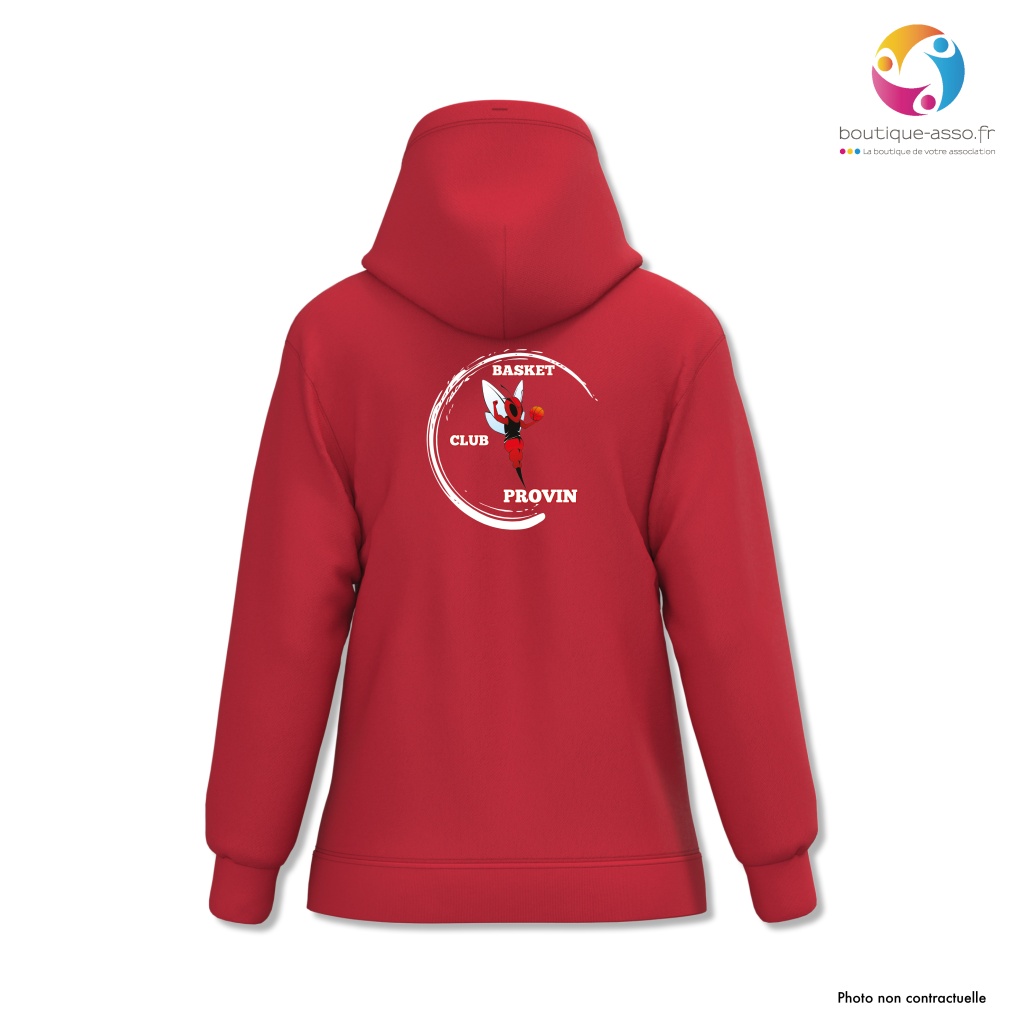 SWEAT CAPUCHE FEMME - BASKET CLUB PROVIN