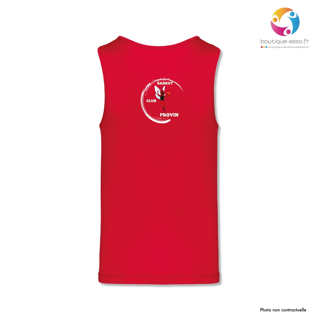Débardeur sport homme - BASKET CLUB PROVIN