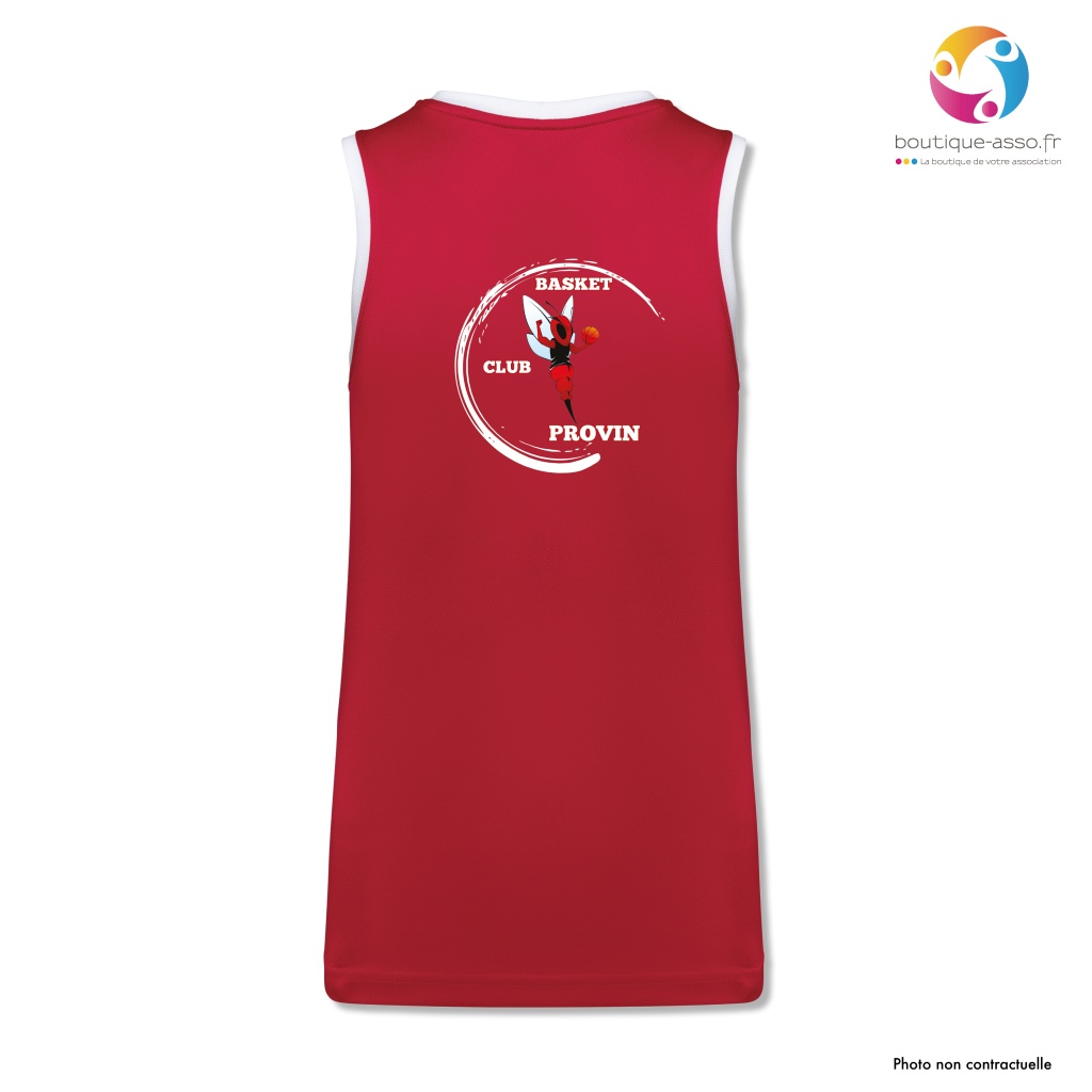 MAILLOT BASKET FEMME - BASKET CLUB PROVIN
