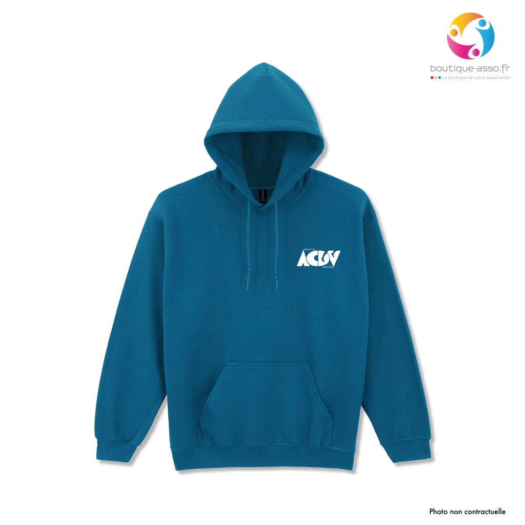 SWEAT CAPUCHE UNISEXE - Athletic Club Dieppe Veules