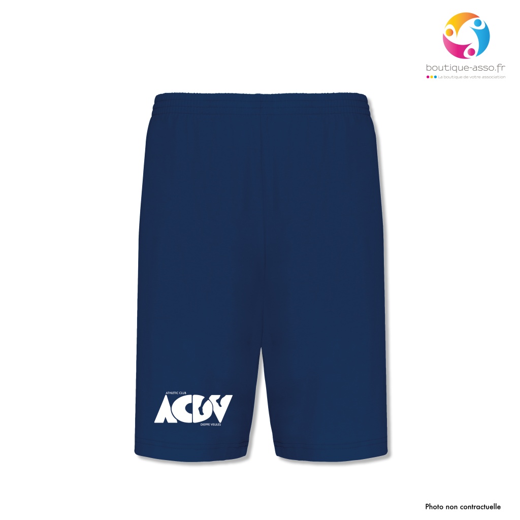 SHORT HOMME - Athletic Club Dieppe Veules