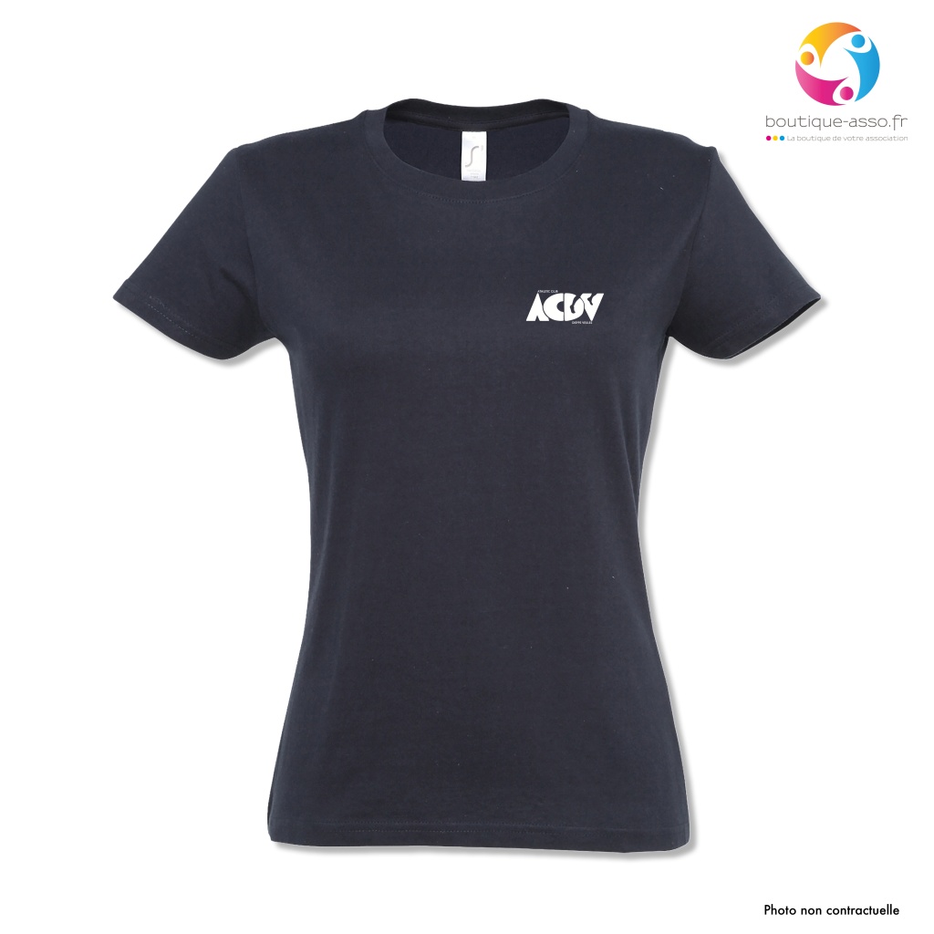 TEE-SHIRT FEMME - Athletic Club Dieppe Veules