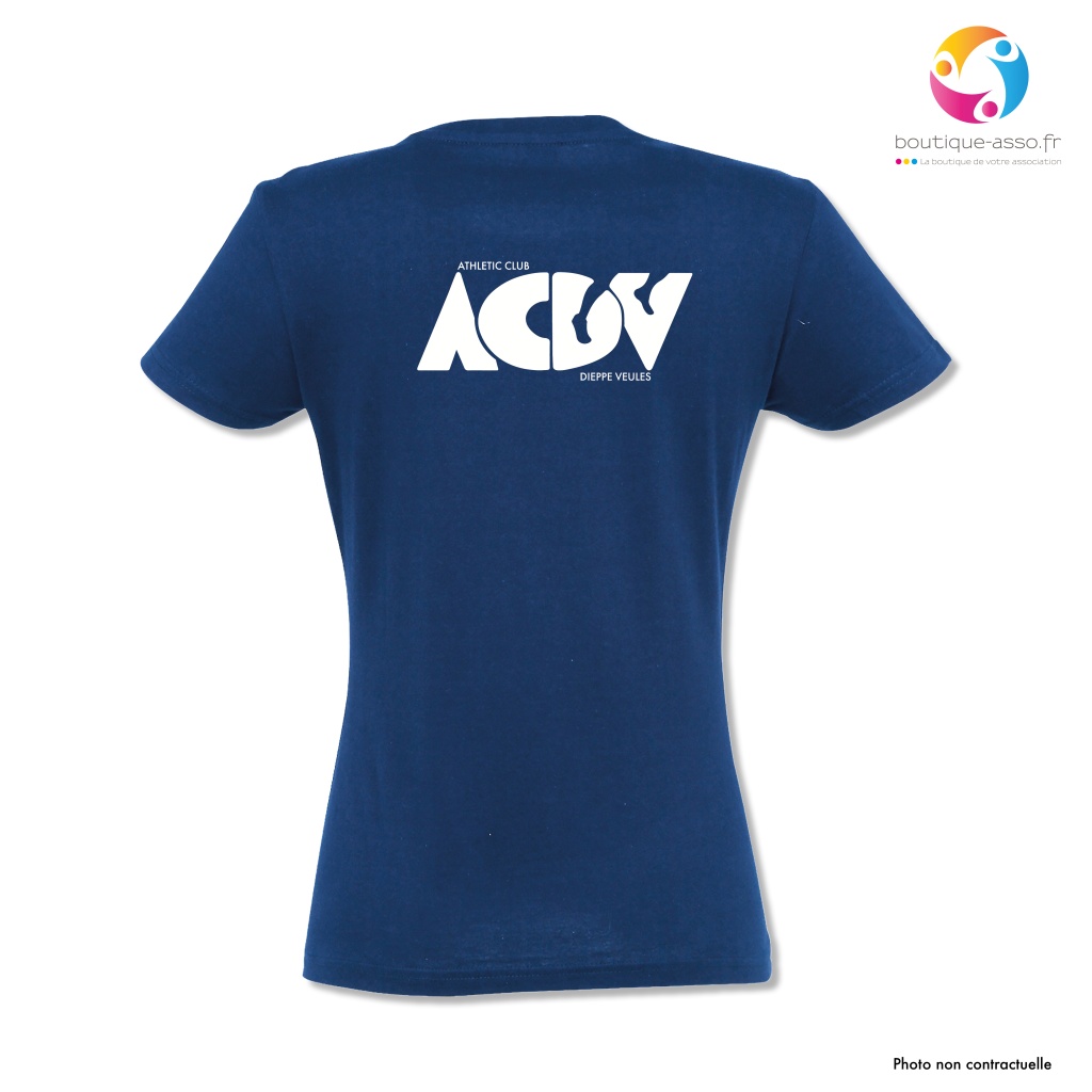 TEE-SHIRT FEMME - Athletic Club Dieppe Veules