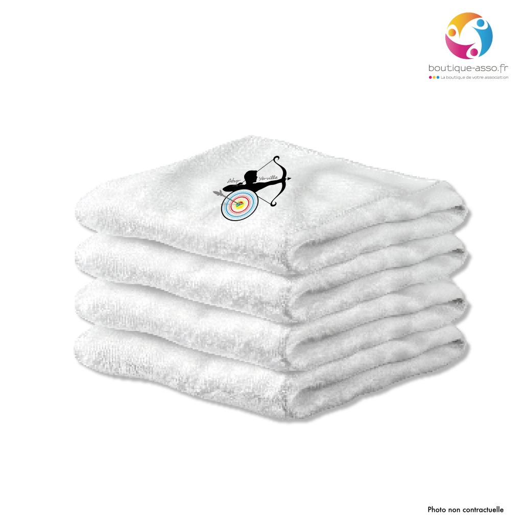 Serviette microfibre personnalisée 50 x 100 cm