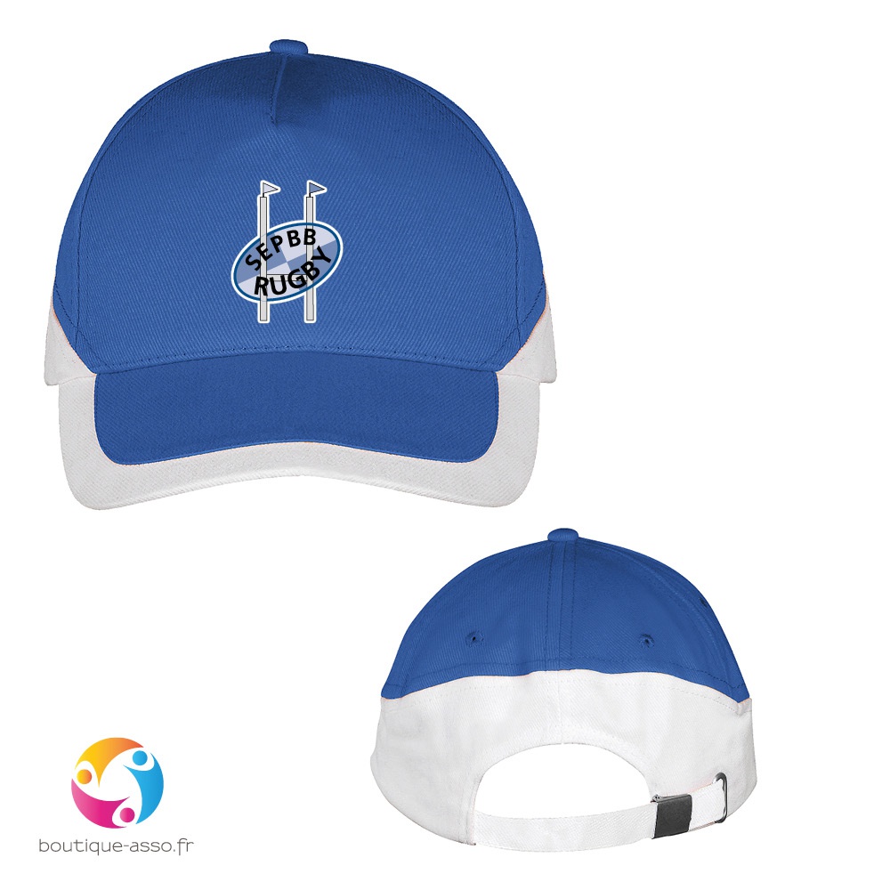 Casquette bicolore - SEP Blangy Rugby