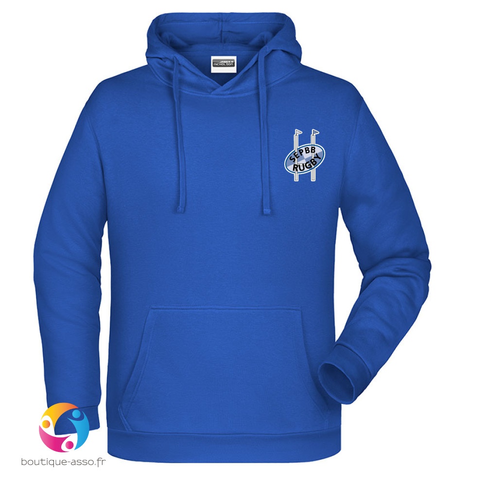 Sweat capuche homme - SEP Blangy Rugby