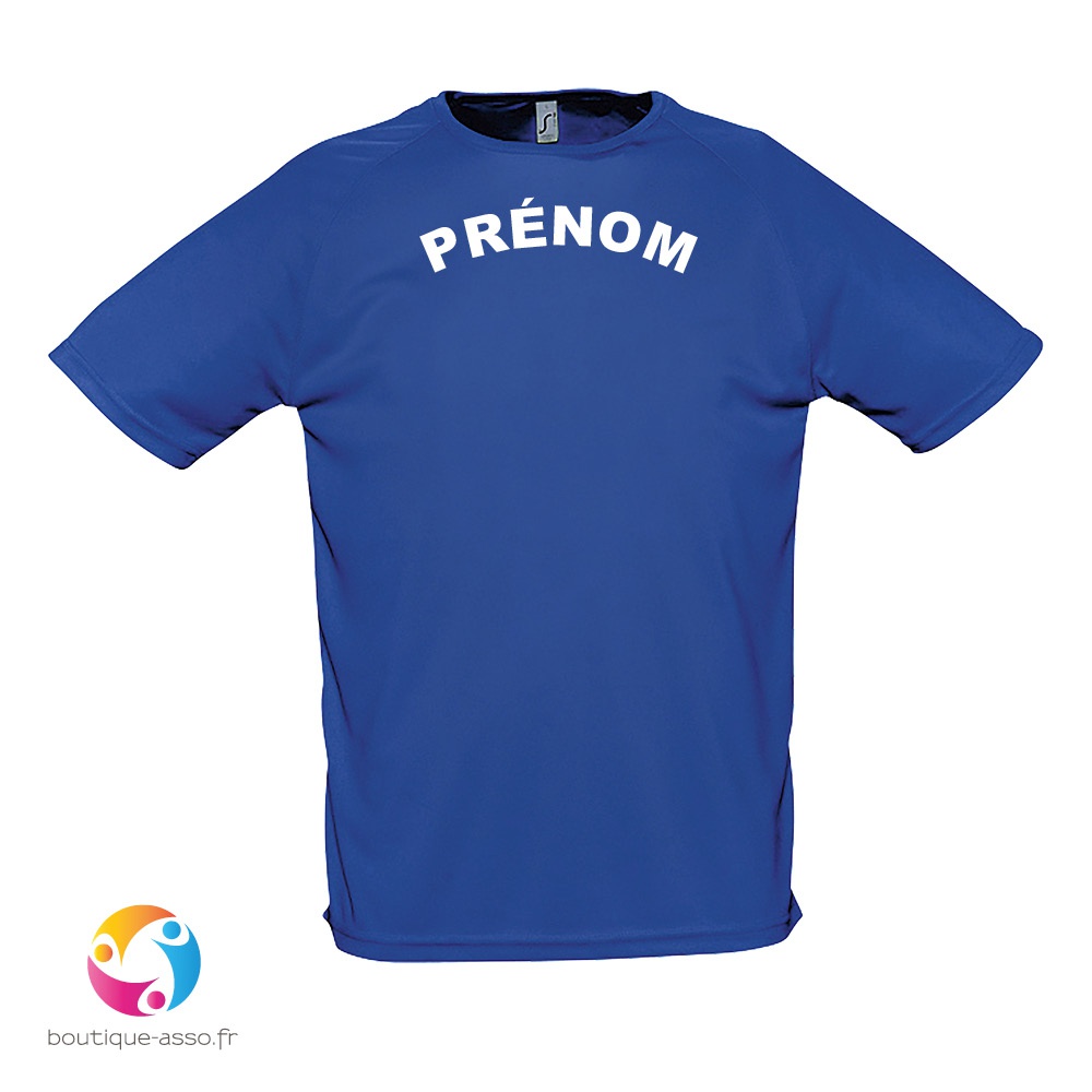 tee-shirt sport homme - club nautique dieppois