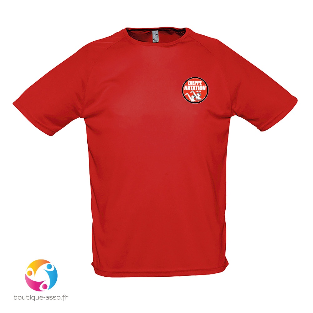 tee-shirt sport homme - Dieppe natation artistique