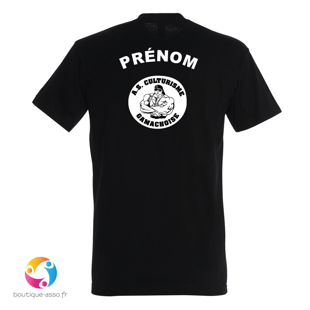 TEE-SHIRT HOMME - Association culturiste Gamachoise