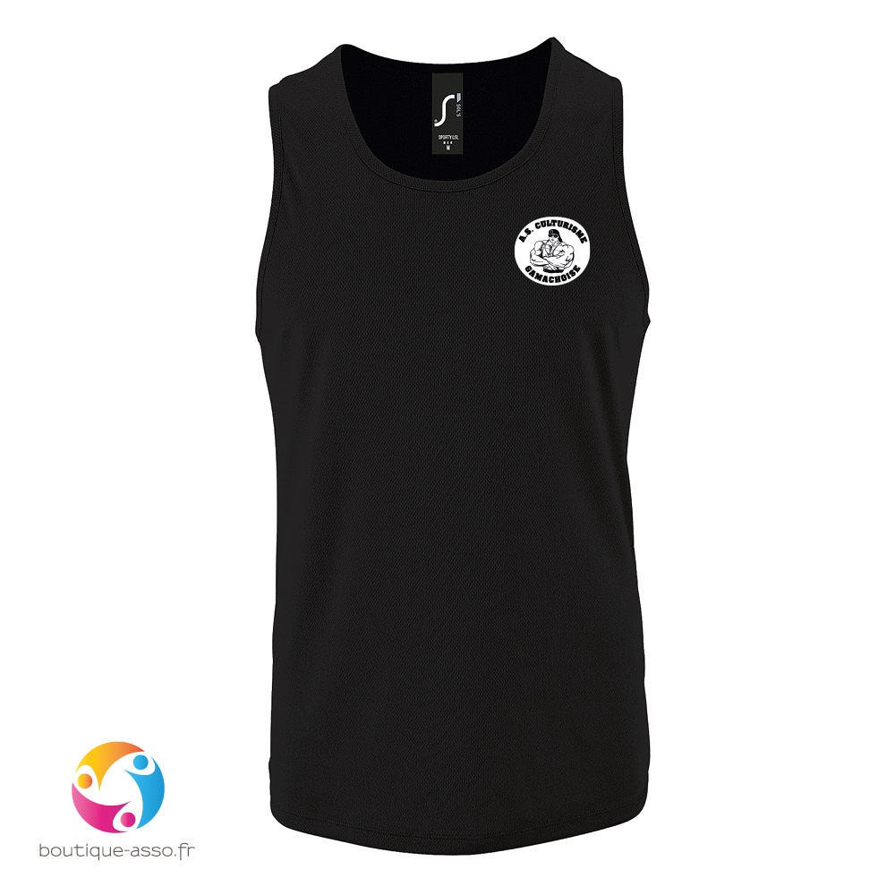 Débardeur sport homme - Association culturiste Gamachoise