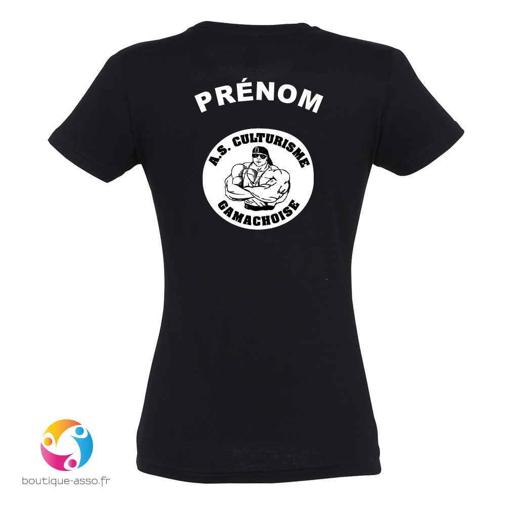 TEE-SHIRT FEMME - Association culturiste Gamachoise