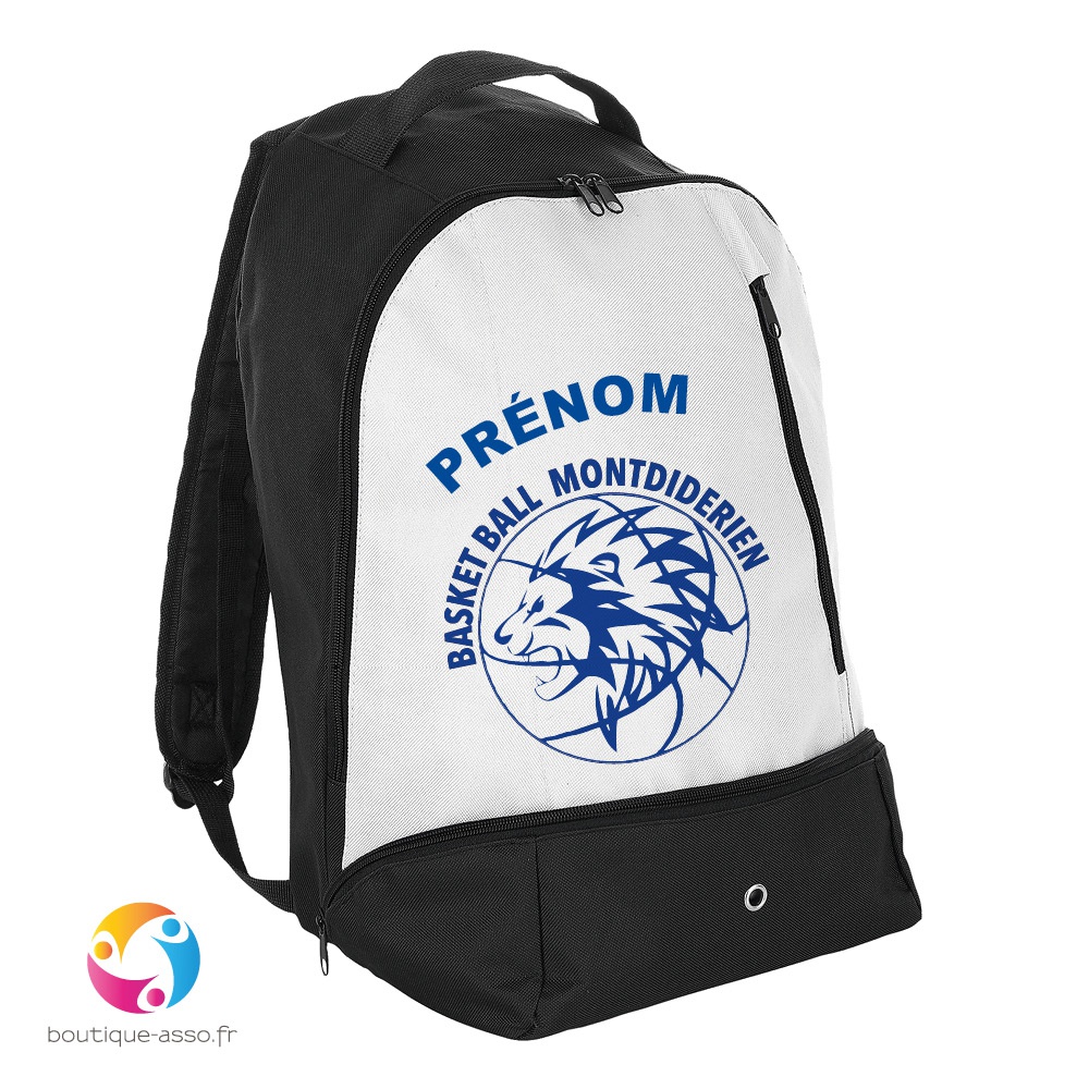 SAC À DOS - Basket Ball Montdidérien