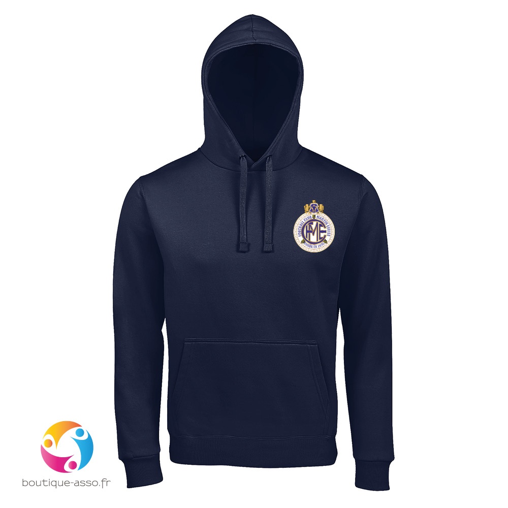 Sweat capuche homme - football club de martin église