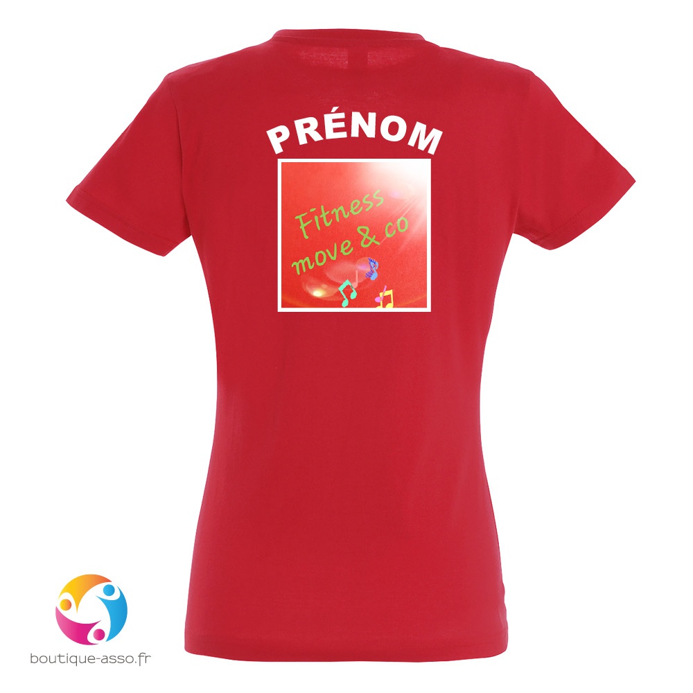 TEE-SHIRT FEMME - Fitness move & co