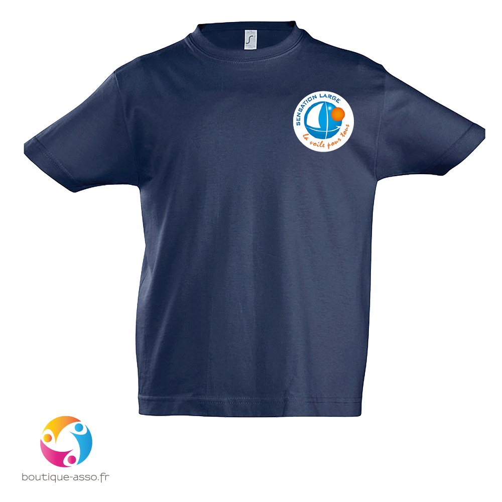 tee-shirt enfant coton - sensation large