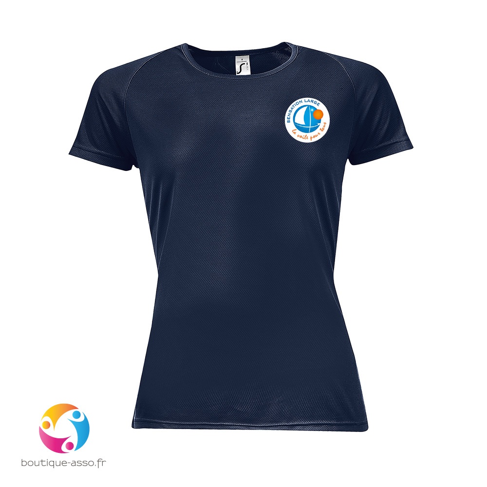 tee-shirt sport femme - sensation large