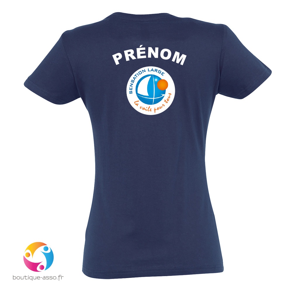 TEE-SHIRT FEMME - sensation large