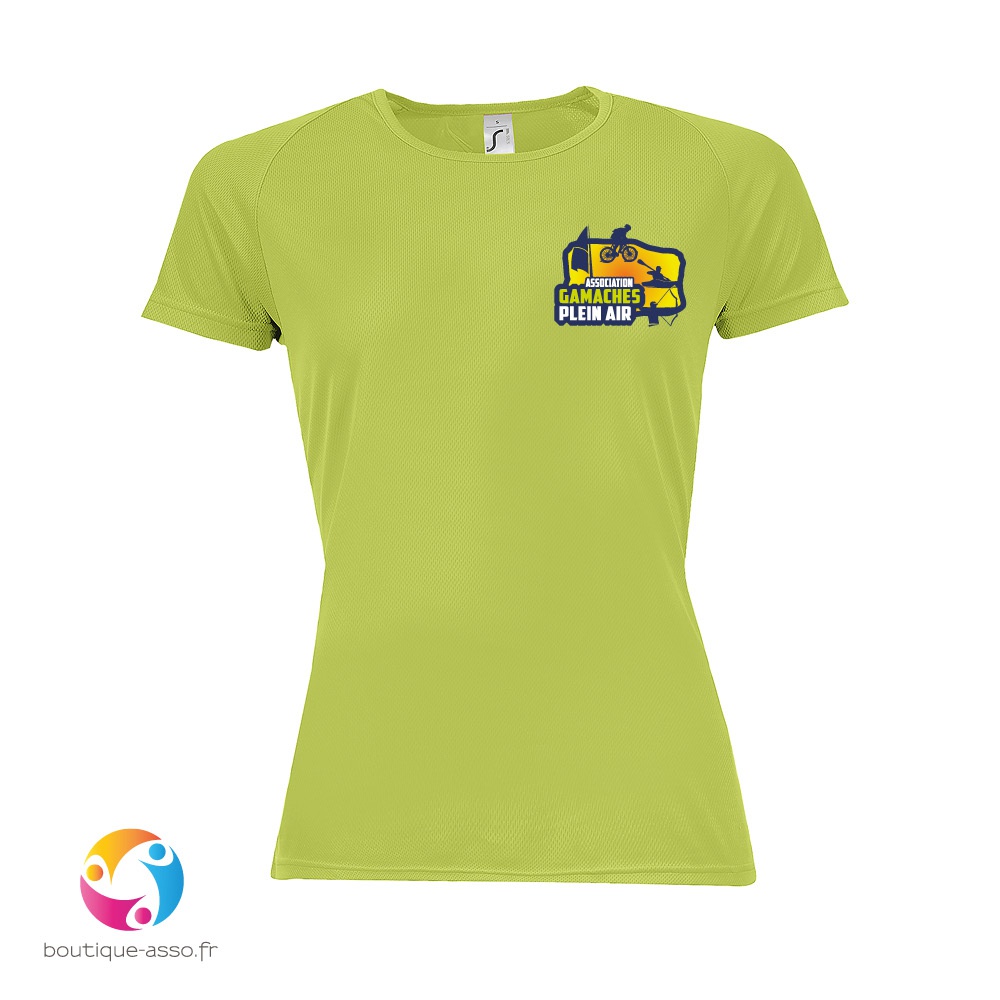 tee-shirt sport femme - Gamaches Plein Air