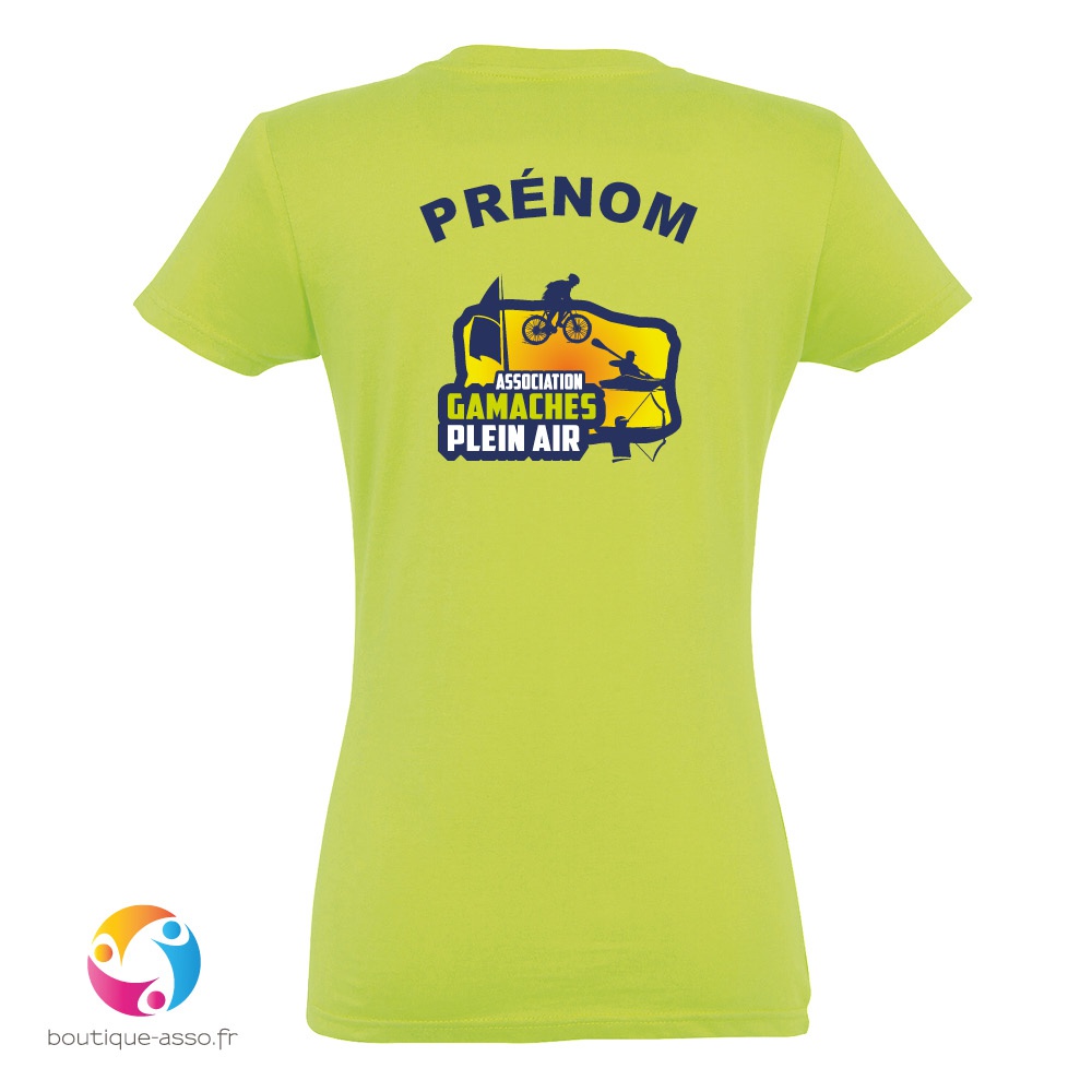 TEE-SHIRT FEMME - Gamaches Plein Air