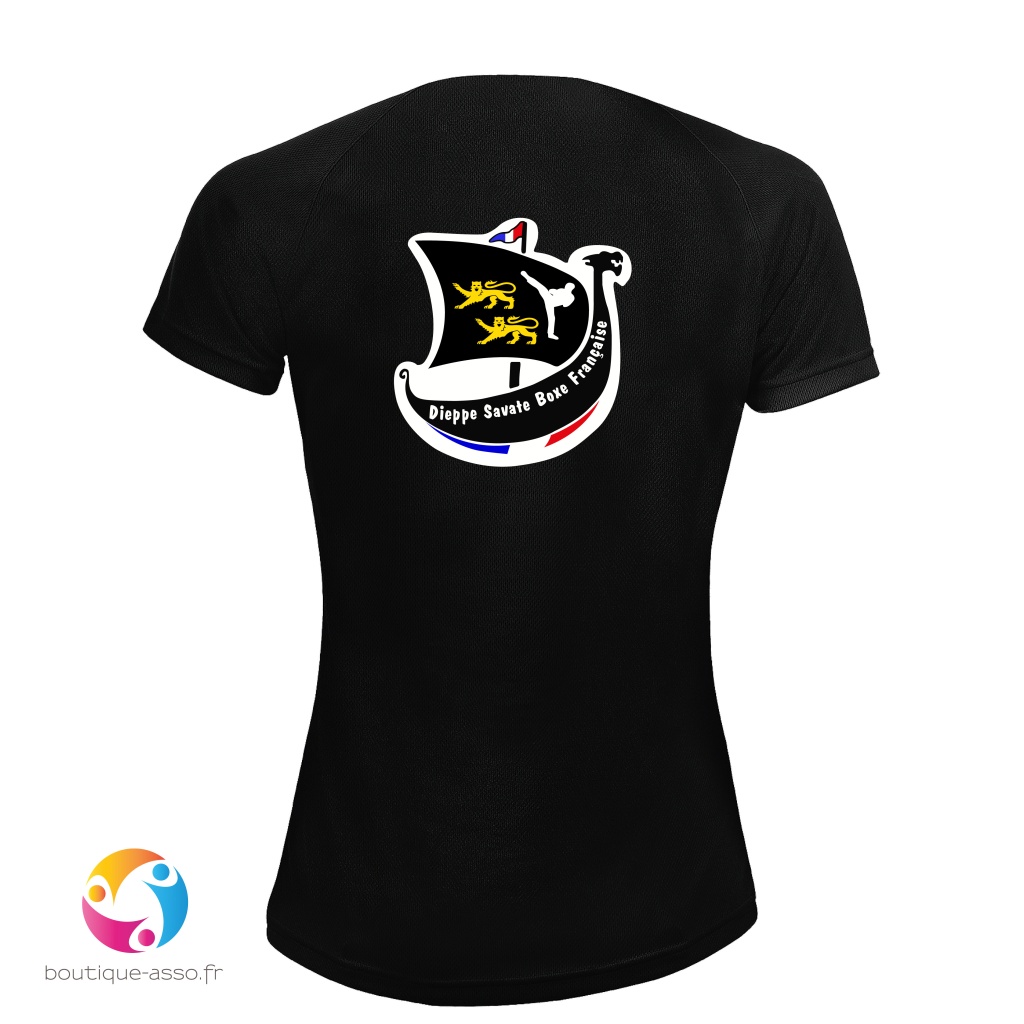 TEE-SHIRT SPORT FEMME - Dieppe savate boxe Française