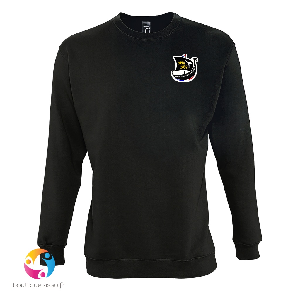 sweat-shirt unisexe col rond - Dieppe savate boxe Française