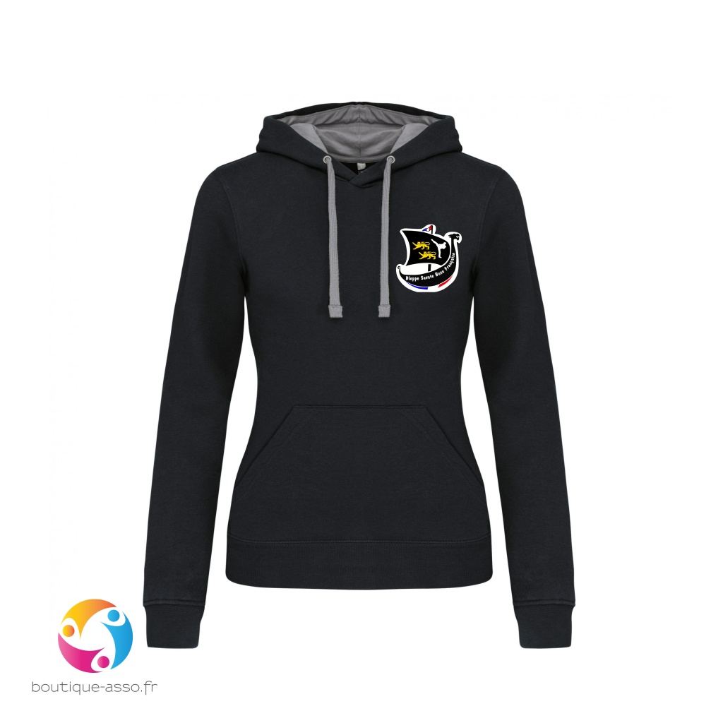 sweat capuche femme