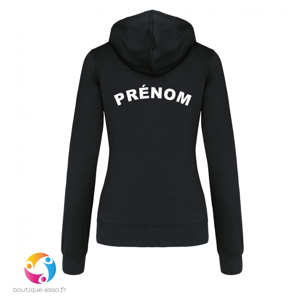 SWEAT CAPUCHE FEMME - Dieppe savate boxe Française