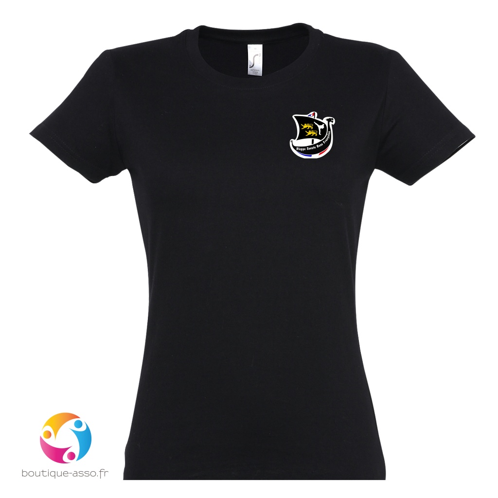 tee-shirt femme coton - Dieppe savate boxe Française