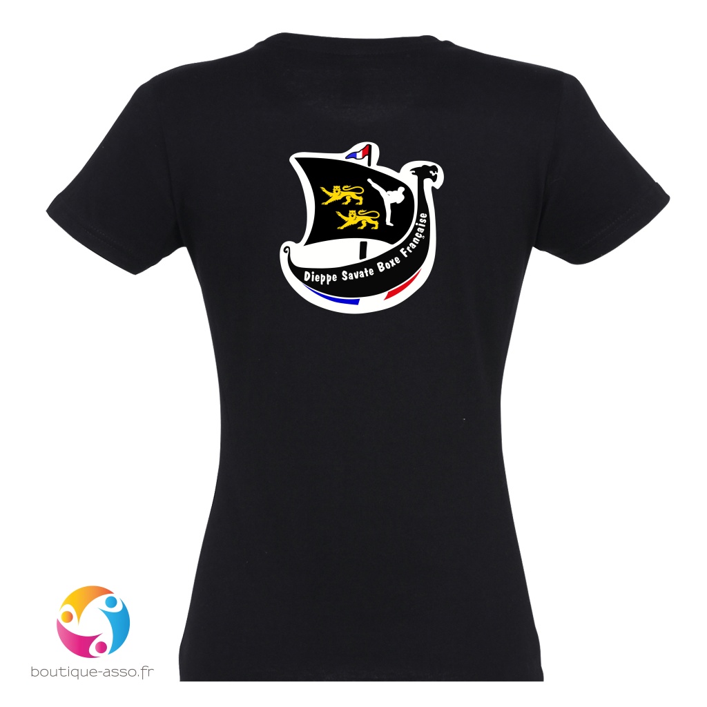 TEE-SHIRT FEMME - Dieppe savate boxe Française