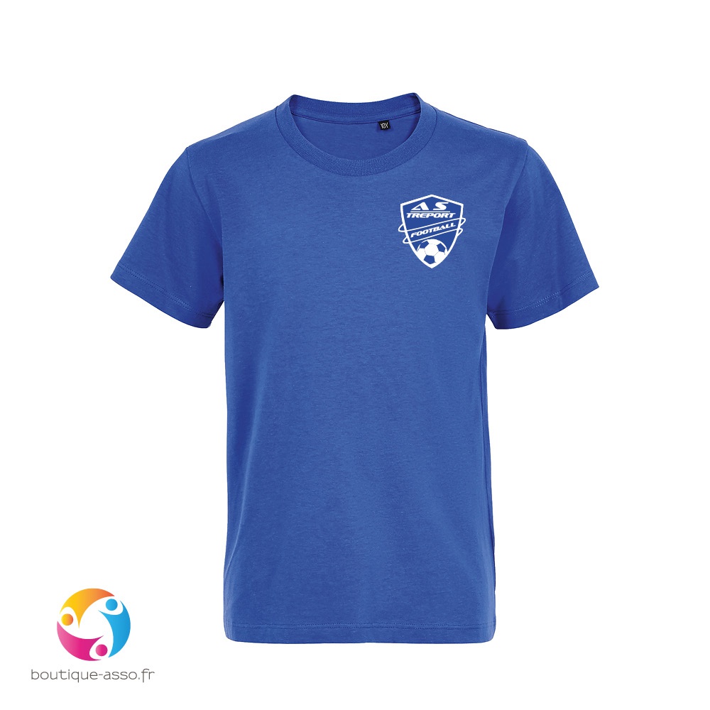 tee-shirt enfant coton - AS Tréport Football