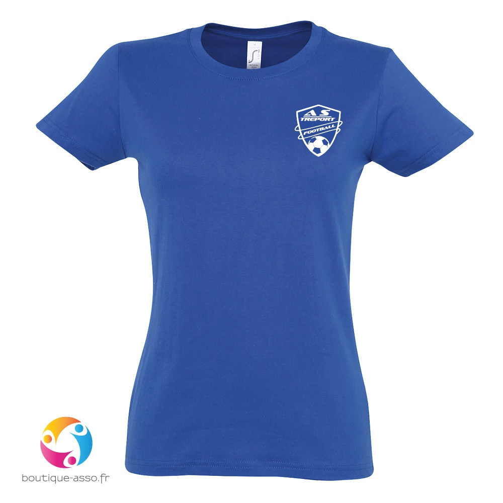 tee-shirt femme coton - AS Tréport Football