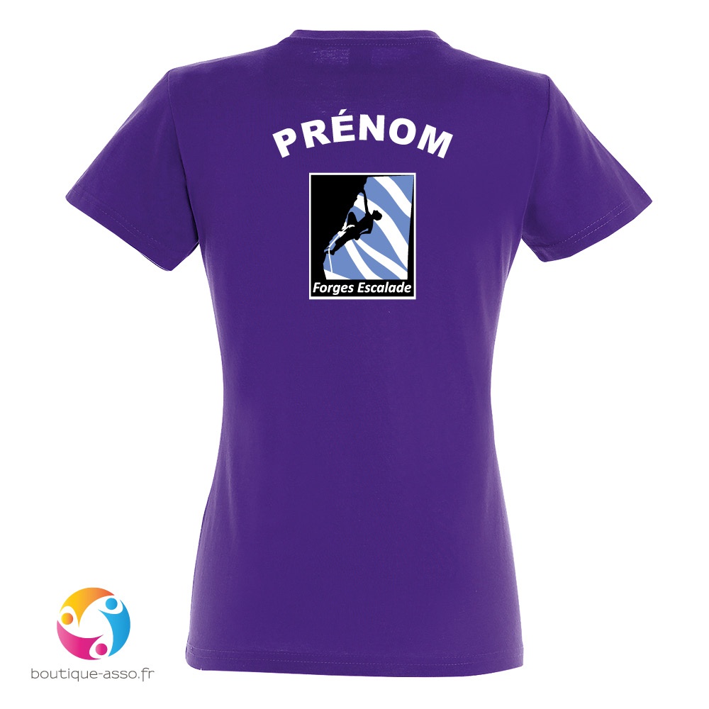 TEE-SHIRT FEMME - Forgescalade