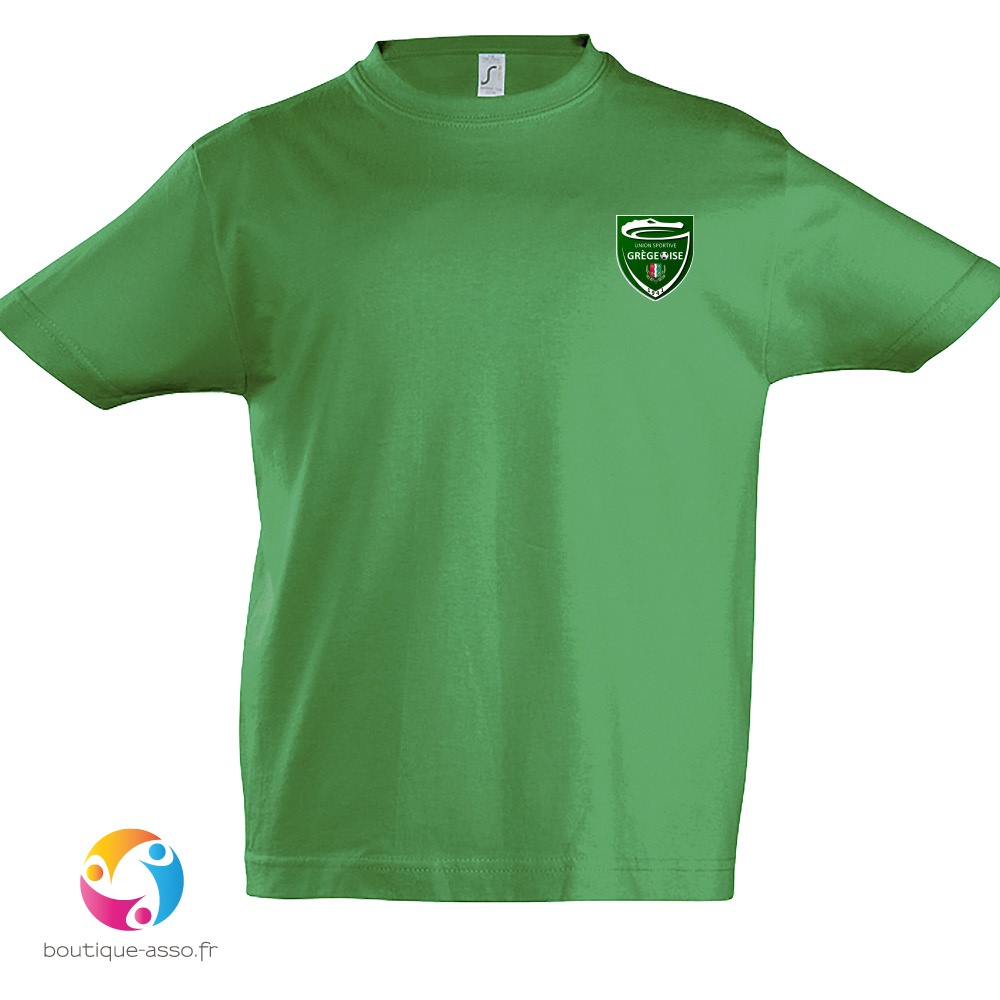 tee-shirt enfant coton - US Grégeoise