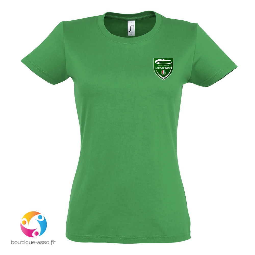 tee-shirt femme coton - US Grégeoise