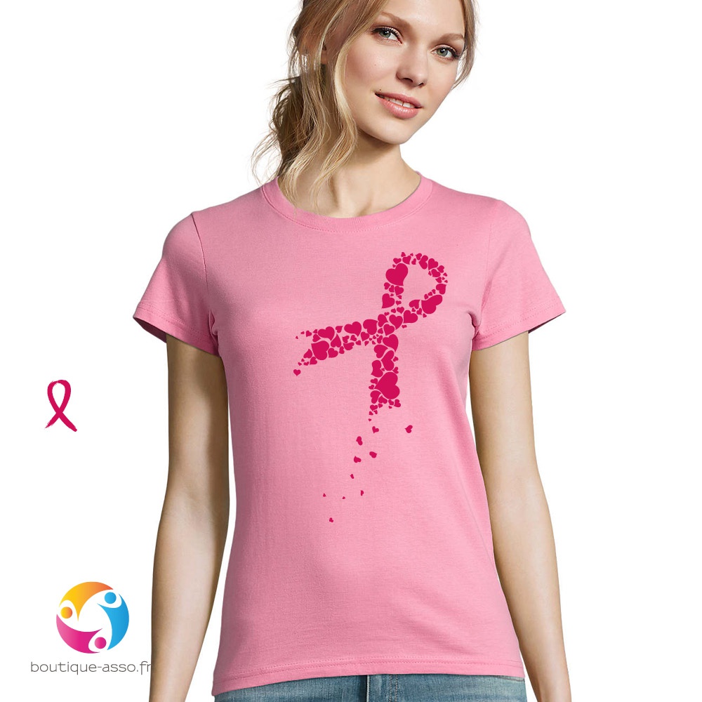 Boutique Tee Shirt PersonnalisÃ© Tee-shirt Femme Col Rond