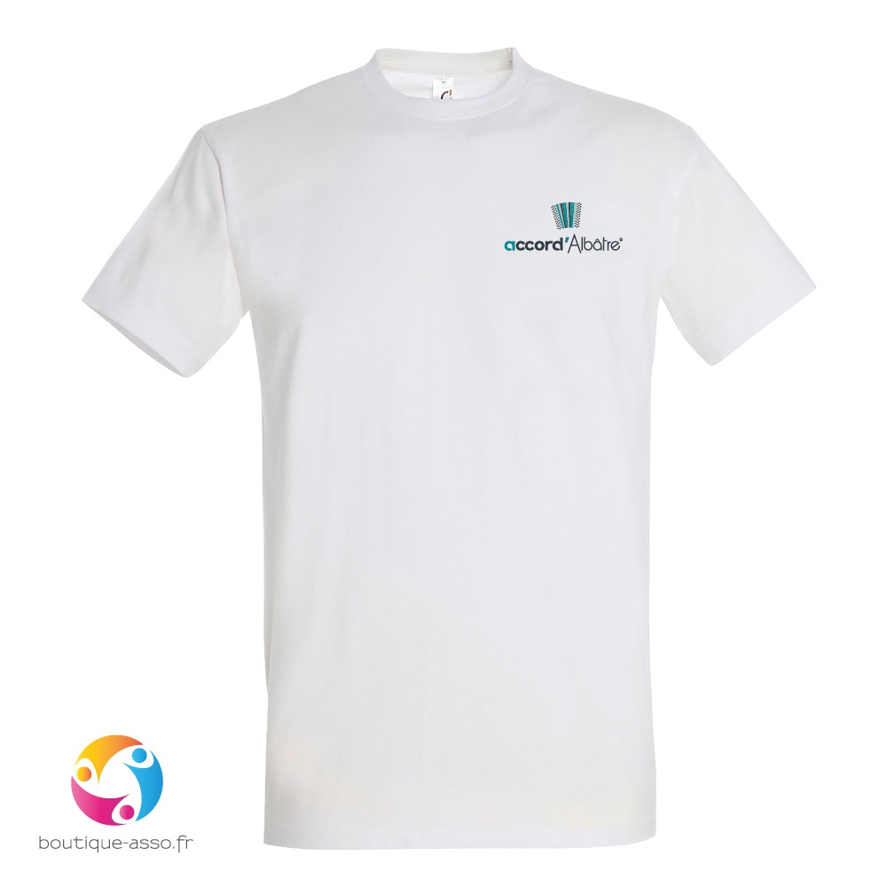 tee-shirt homme coton - Cany-Accordéon-Club